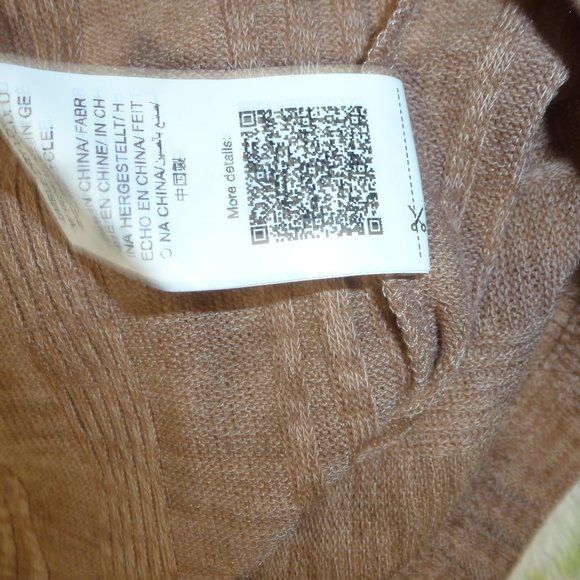 Relaxed Fit Set: Long Sleeve Crop Top Drop Shoulder & Wide pants NOWT Sz 6 M - Picture 9 of 12